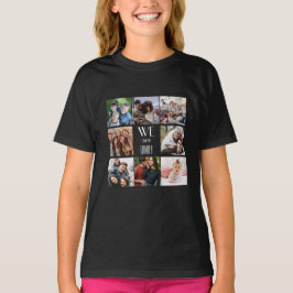 Camiseta Plantilla de fotografía personalizada "Somos famil