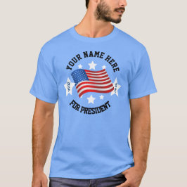 Camiseta Plantilla de la campaña