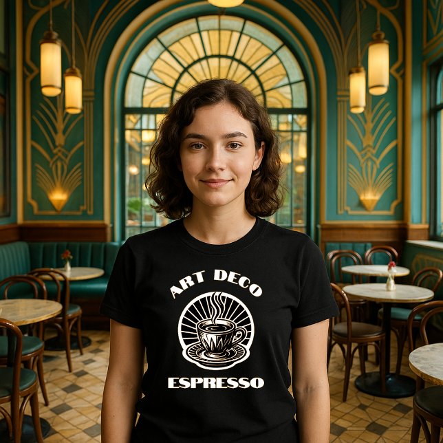 Camiseta Plantilla de la Copa de Café de Espresso de Arte D (Subido por el creador)