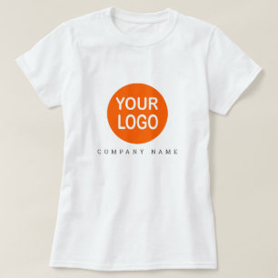 Camiseta Plantilla de logotipo de promoción de marca comerc