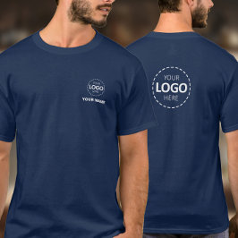 Camiseta Plantilla de logotipo y nombre - Personal del logo