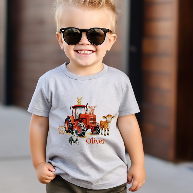 Camiseta Plantilla de nombre de animales de granja de tract (Subido por el creador)