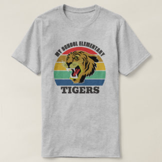 Camiseta Plantilla de Personalizable de la escuela de masco
