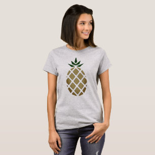 Camiseta Plantilla de Piña Tropical