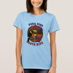 Camiseta Plantilla de Pura Vida Costa Rica