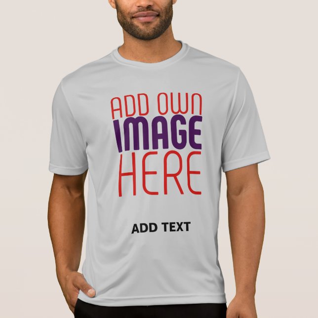 CAMISETA PLANTILLA DE TEXTO DE IMAGEN ASH SIMPLE EDITABLE M (Anverso)