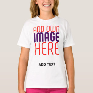 CAMISETA PLANTILLA DE TEXTO DE IMAGEN BLANCA SIMPLE EDITABL