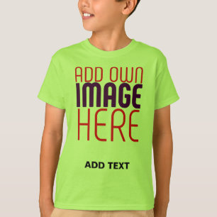 CAMISETA PLANTILLA DE TEXTO DE IMAGEN DE LIMA SIMPLE EDITAB