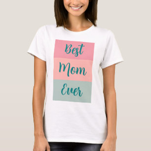 Camiseta Plantilla de texto de personalizado mejor mamá de 
