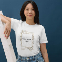 Plantilla de TShirt de mujeres fotográficas person