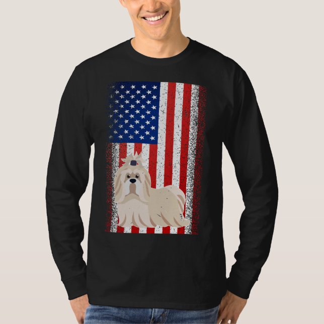 Camiseta Plantilla del Día de la Independencia de Eeuu 4 de (Anverso)