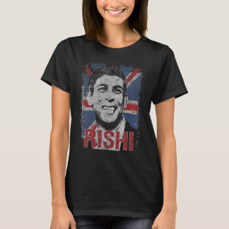 Camiseta Plantilla del primer ministro británico indio Rish