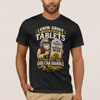 Camiseta Plantilla - Dios Puede Manejar Mis Oraciones Camis