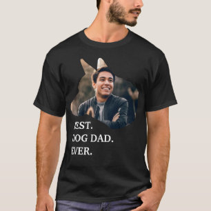 Camiseta Plantilla moderna de fotografía de perro personali