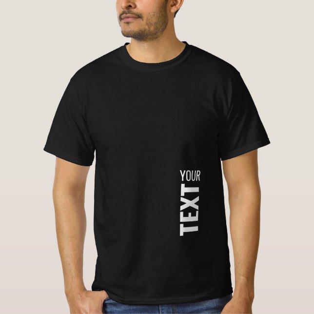 Camiseta Plantilla para hombres Personalizado TShirts Agreg (Anverso)