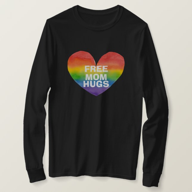 Camiseta Plantilla personalizada de abrazos de mamá libre (Anverso del diseño)