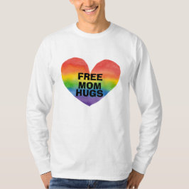 Camiseta Plantilla personalizada de abrazos de mamá libre