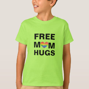 Camiseta Plantilla personalizada de abrazos de mamá libre