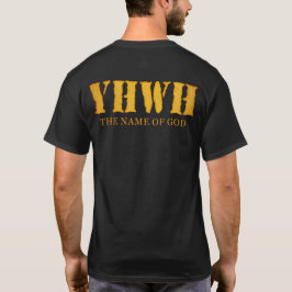 Camiseta Plantilla Tetragrammaton de YHWH (Yahweh, Jehová)