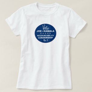 Camiseta Plantilla Vote Joe Biden Kamala Harris 2020