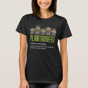 Camiseta Plantrovert Pot Head Succult Plants Plant Garde