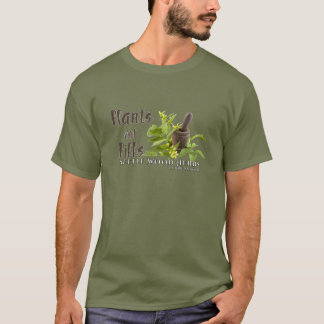 Camiseta Plants not Pills custom Tee