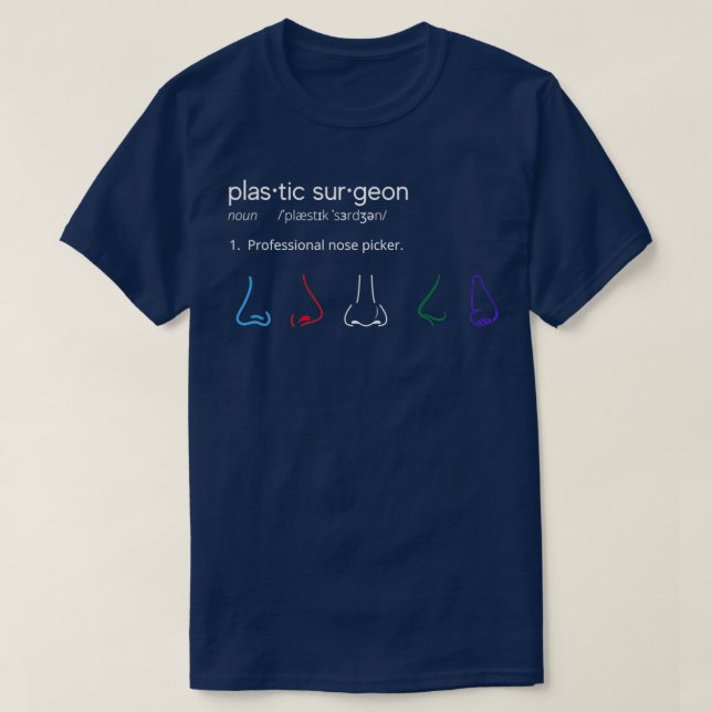 Camiseta Plastic Surgeon (Diseño del anverso)