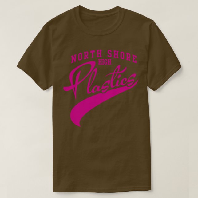 Camiseta Plásticas de la costa norte (Diseño del anverso)