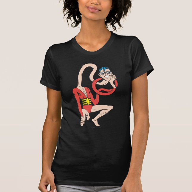 Camiseta Plástico Hombre Par de cuello de goma (Anverso)