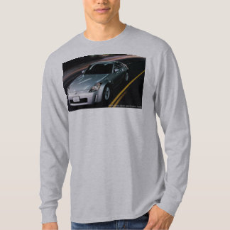 Camiseta Plata 350Z en el movimiento (con de Z del emblema