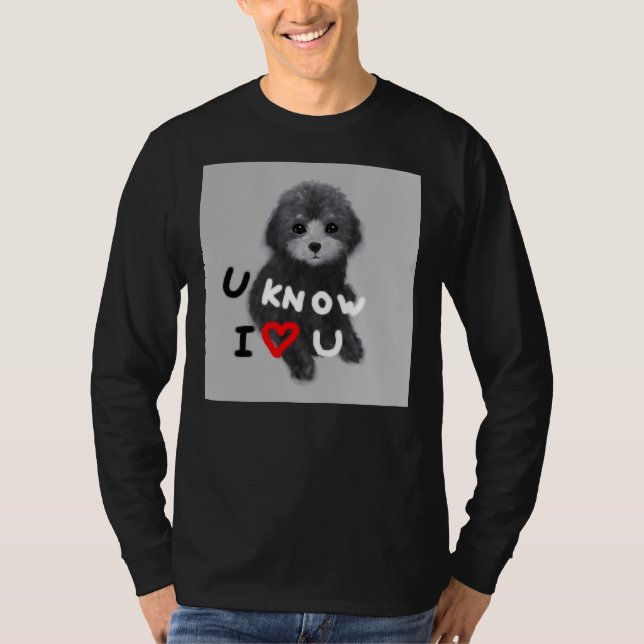 Camiseta Plata de caniche (Anverso)