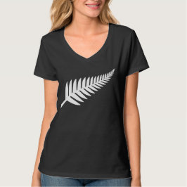 Camiseta Plata Fern de Nueva Zelanda