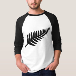 Camiseta Plata Fern de Nueva Zelanda