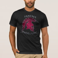 Plata griega Trojan del rojo del guerrero de la