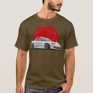 Camiseta Plata Mazda RX7 fd