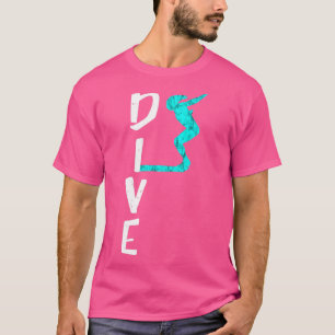 Camiseta Plataforma de buceo Junta de buceo Springboard Gif