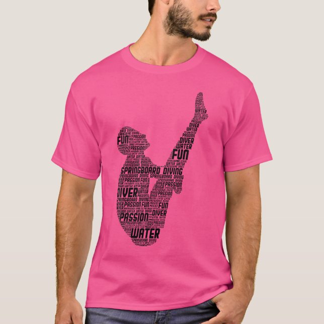 Camiseta Plataforma de buceo Springboard Divi (Anverso)