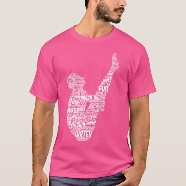 Camiseta Plataforma de buceo Springboard Divi (Anverso)