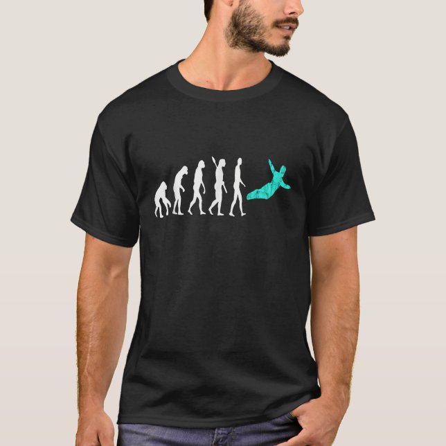 Camiseta Plataforma de Evolución de Buceo Tabla de Buceo de (Anverso)