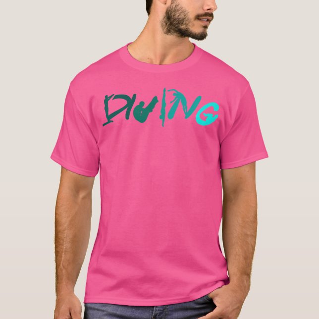 Camiseta Plataforma de submarinismo Springboard High Diving (Anverso)