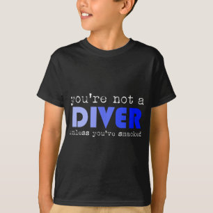 Camiseta Plataforma divertida Springboard Buceo Sarcástico