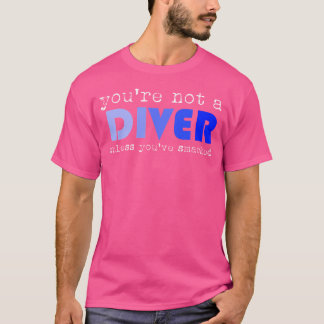 Camiseta Plataforma divertida Springboard Buceo Sarcástico