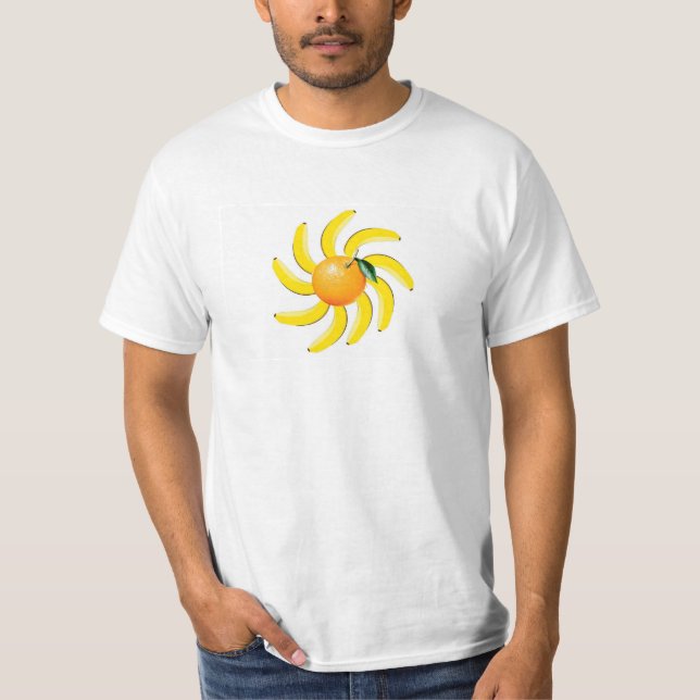 Camiseta Plátano anaranjado (Anverso)