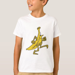 Camiseta plátano corriendo