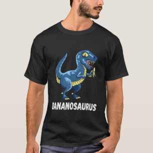 Camiseta Plátano Dinosaurio Plátano Fruta de Verano Comida
