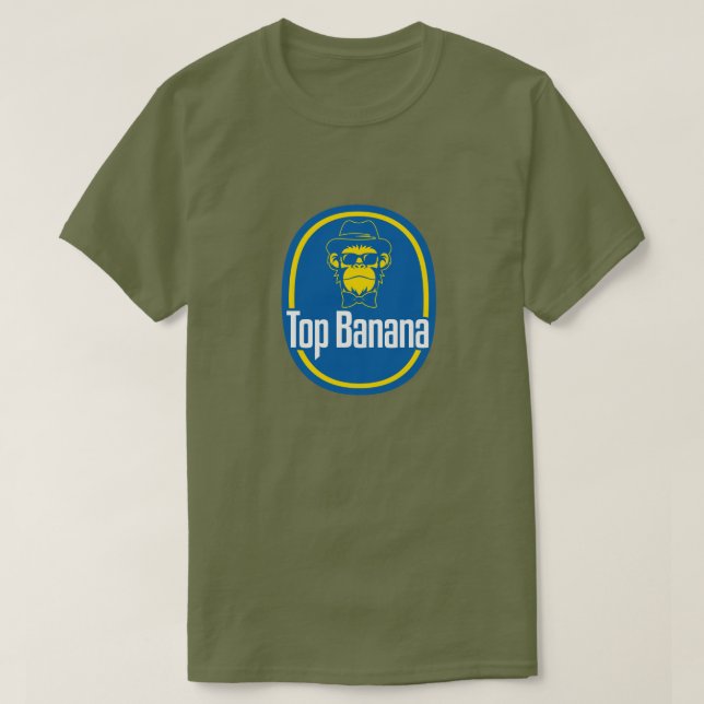 Camiseta Plátano estrella (Diseño del anverso)