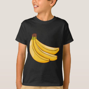 Camiseta Plátano Fruta Alimento Vegetario Vegetario