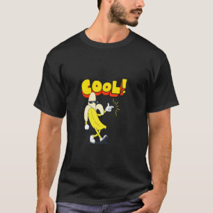 Camiseta Plátano GENIAL Caricatura Divertida Arte Pop Retro