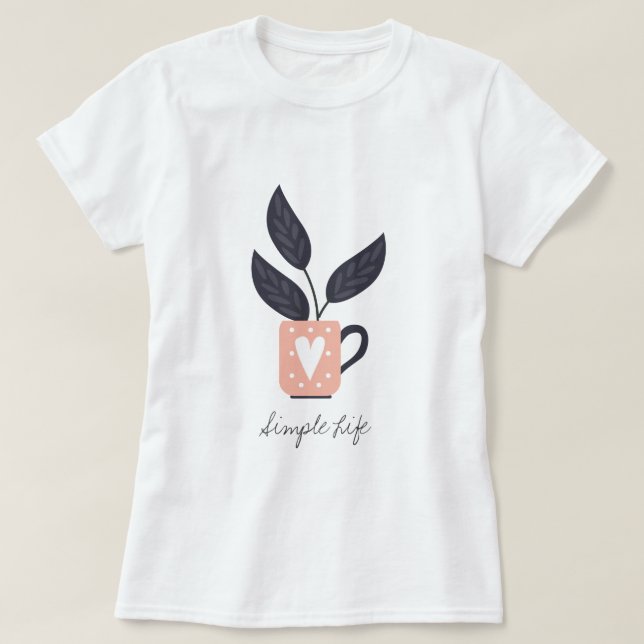 Camiseta Plátano moderno (Diseño del anverso)