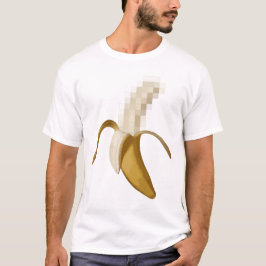 Camiseta Plátano pelado censurado sucio